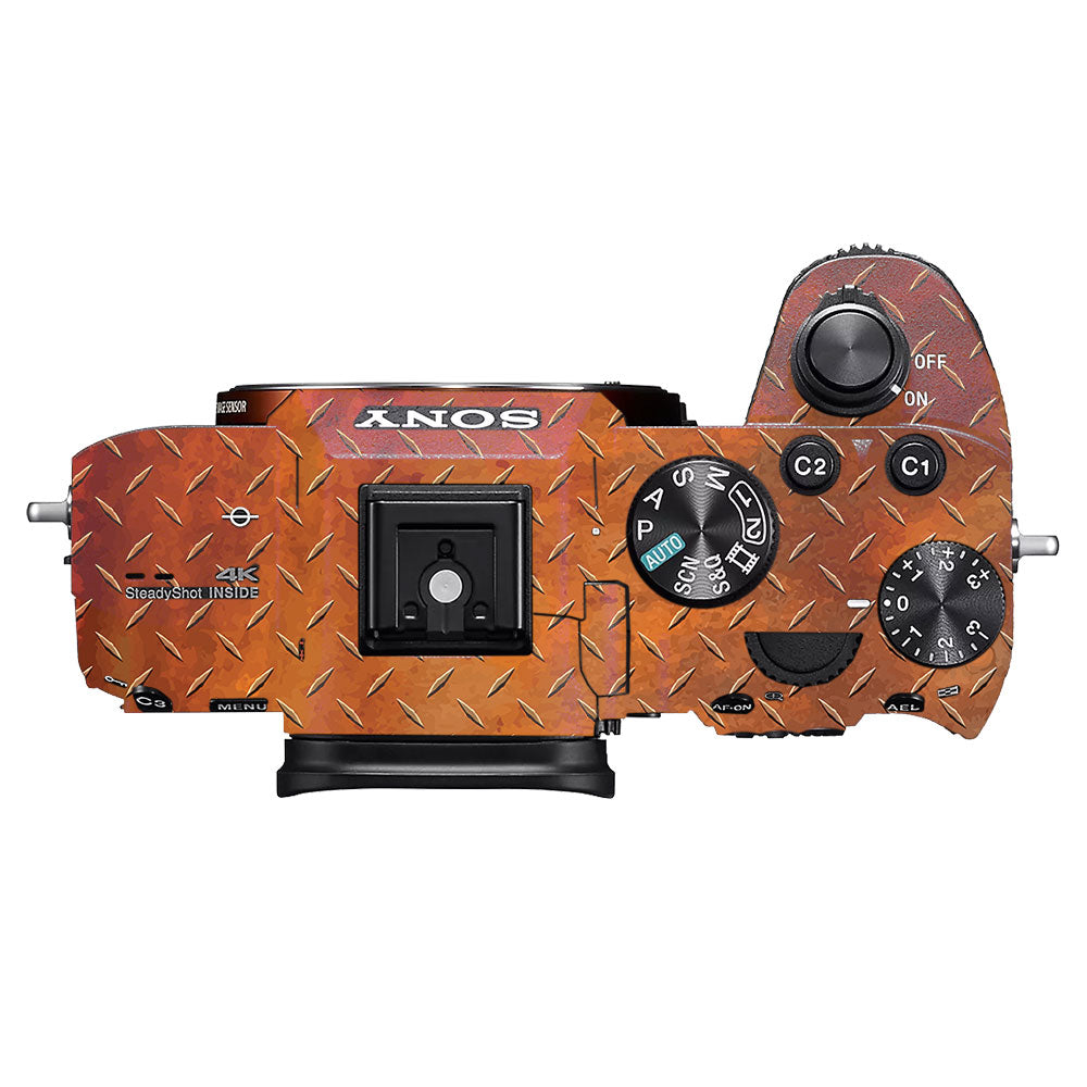 Textured Rust Forge Sony A7MIII Camera Skin