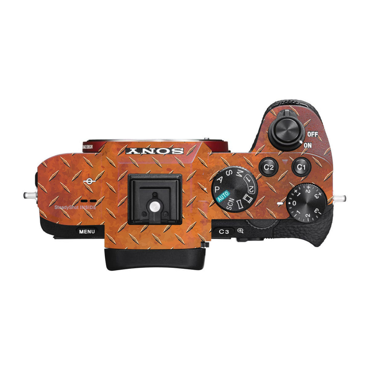 Textured Rust Forge Sony A7R III Camera Skin