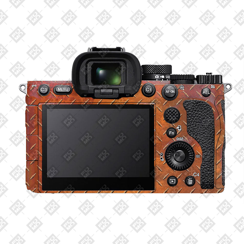 Textured Rust Forge Sony A7 S Camera Skin