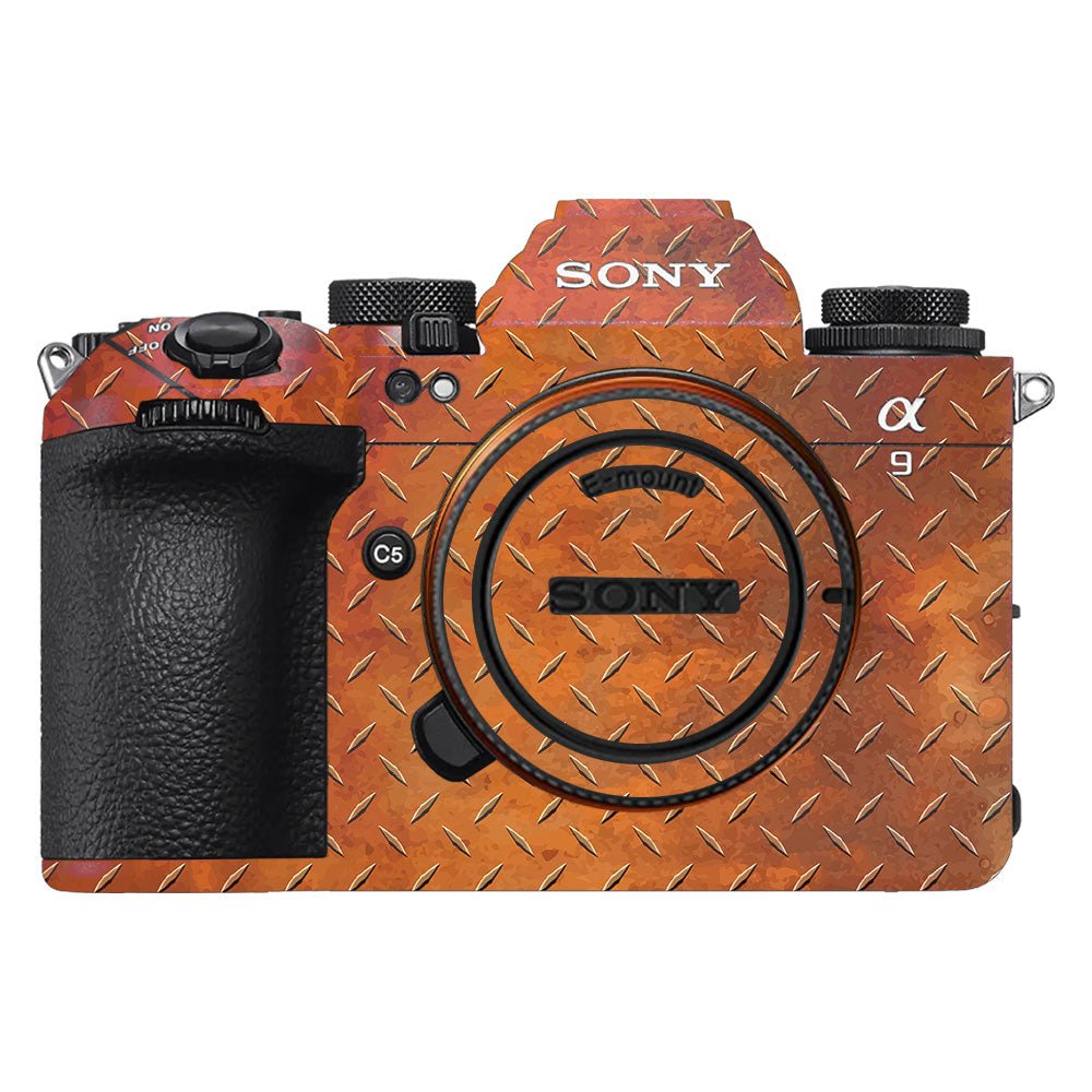 Textured Rust Forge Sony A9III Camera Skin
