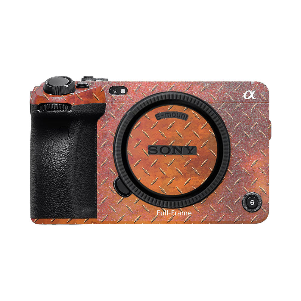 Textured Rust Forge Sony FX3 Camera Skin
