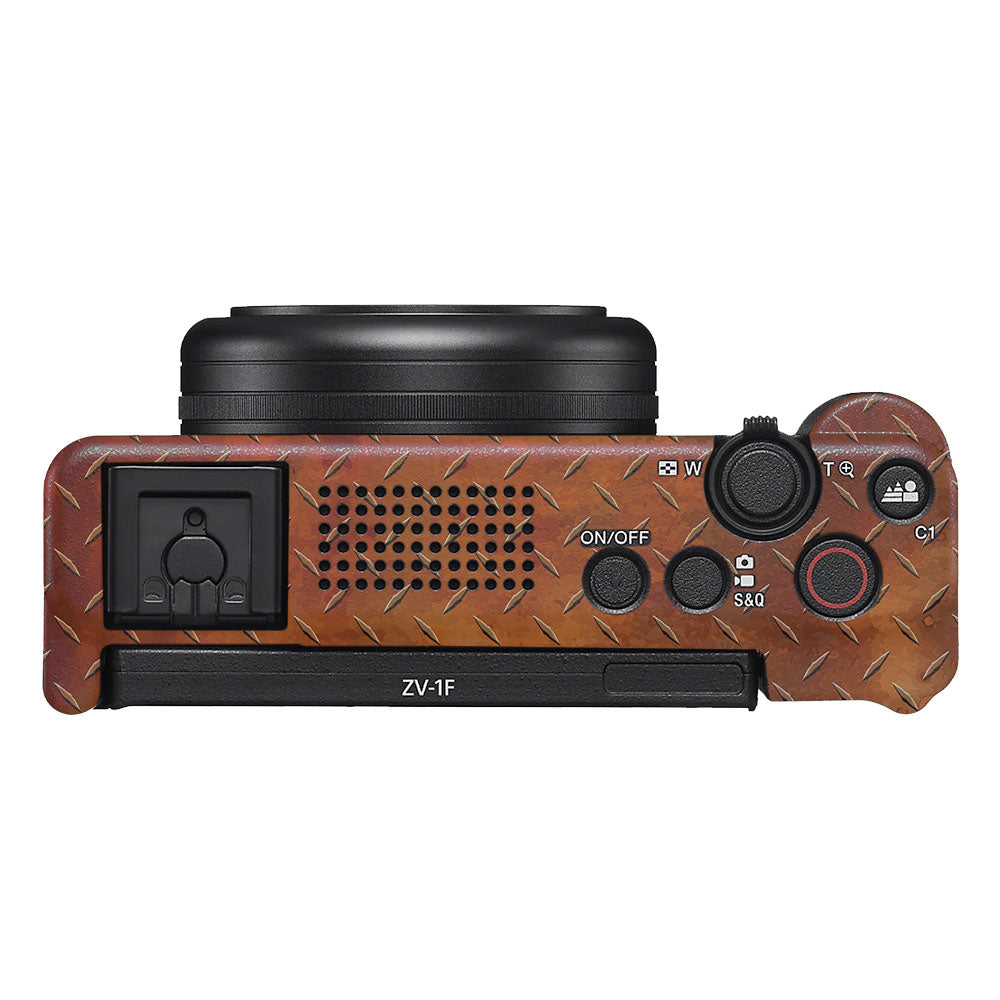 Textured Rust Forge Sony ZV-1F Camera Skin