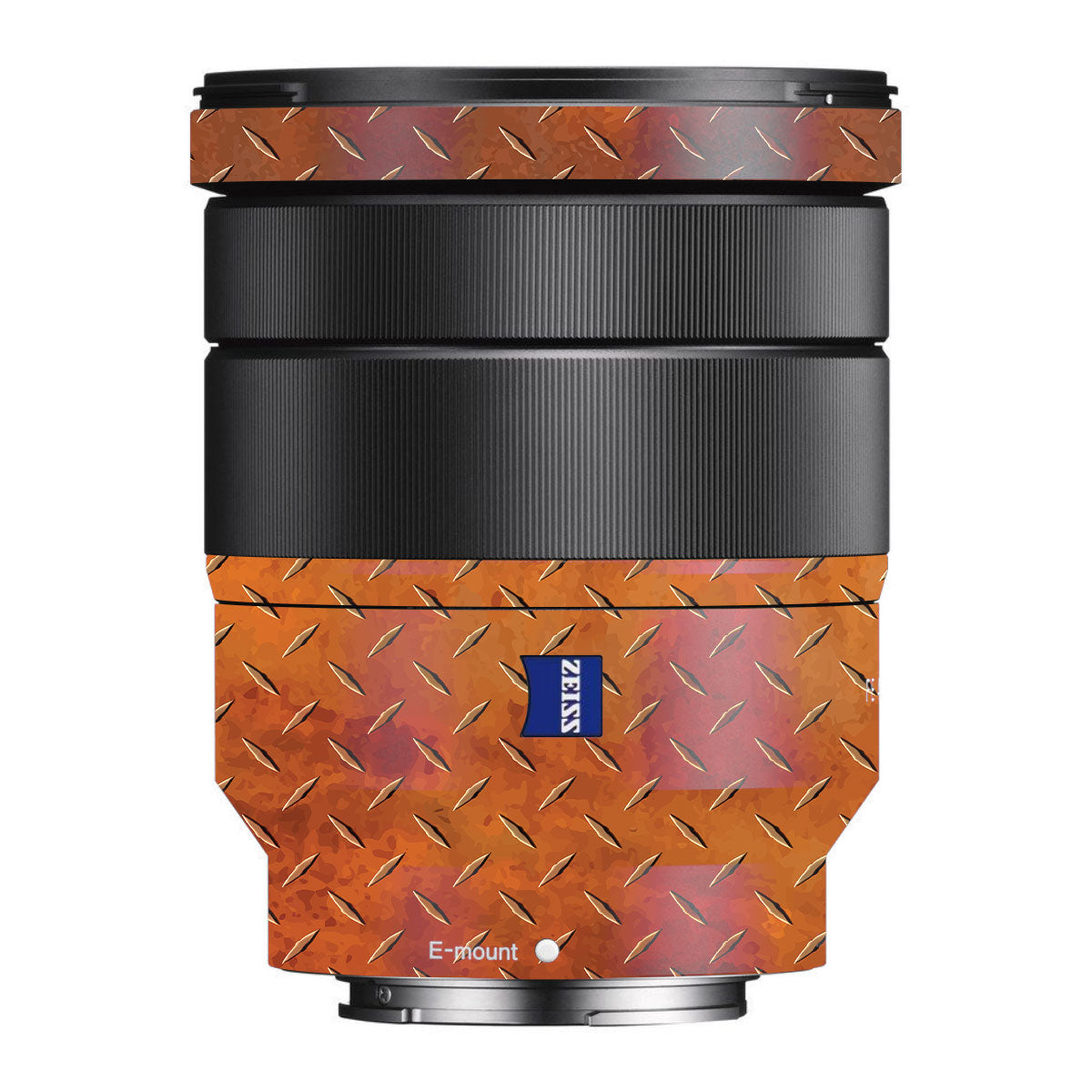 Textured Rust Forge Sony FE 16-35mm F/4 ZA OSS Camera Lens Skin