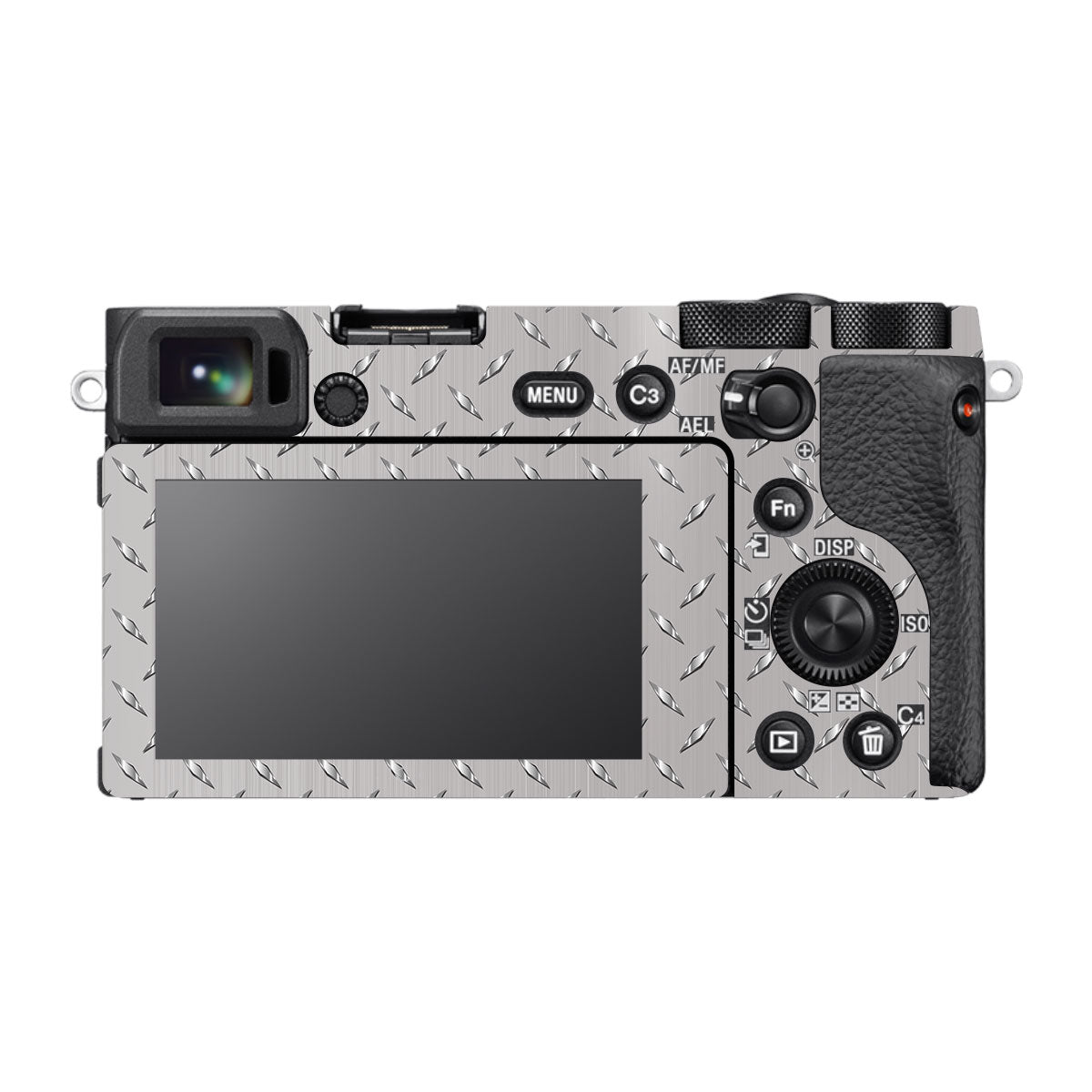Textured Silver Tread Sony A6700 Camera Skin