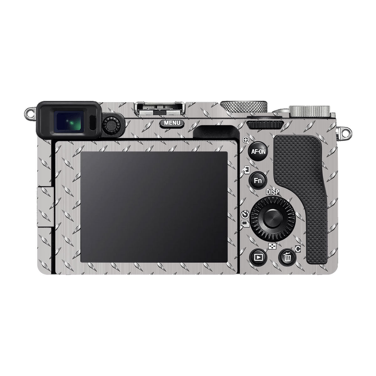 Textured Silver Tread Sony A7 C Camera Skin