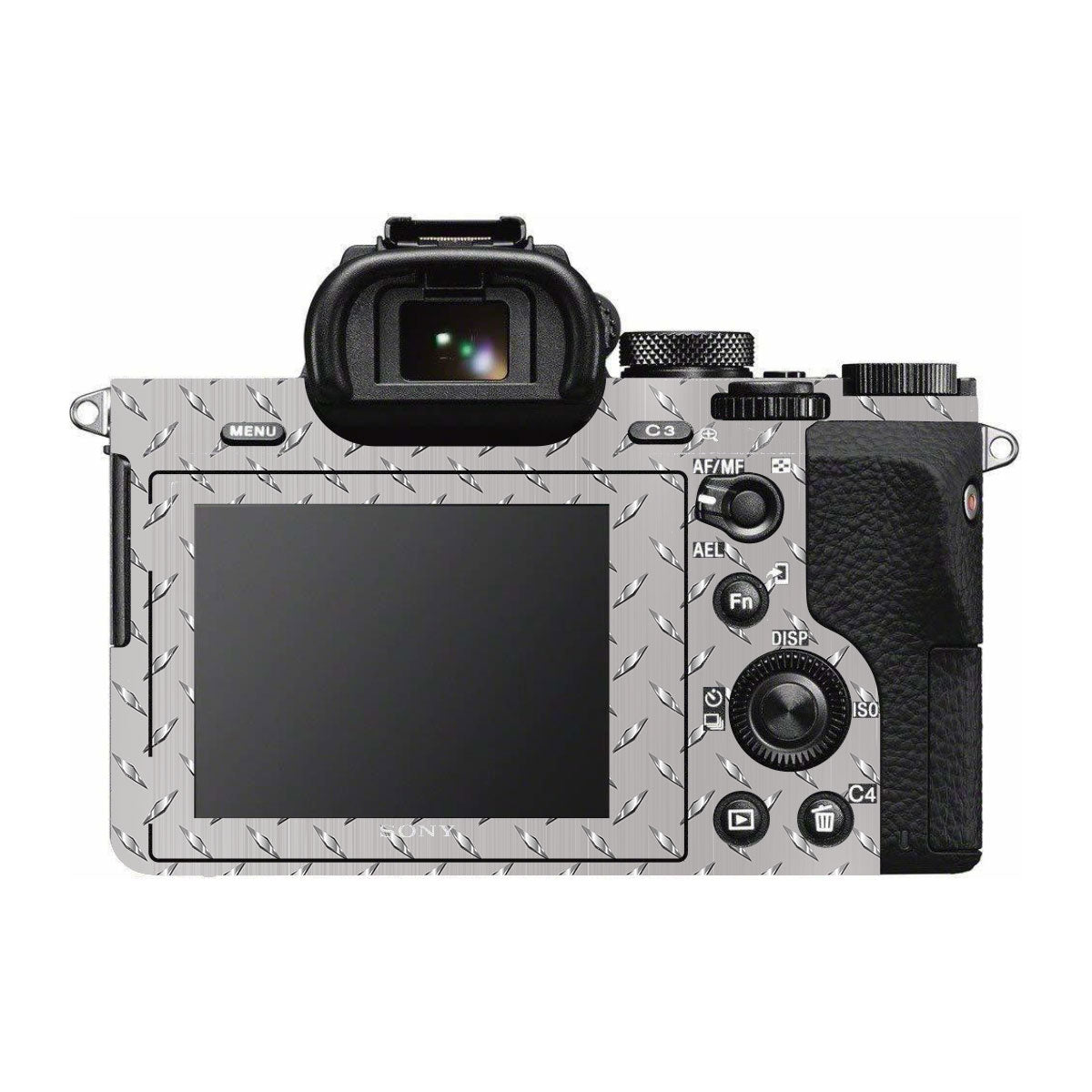 Textured Silver Tread Sony A7 II Camera Skin