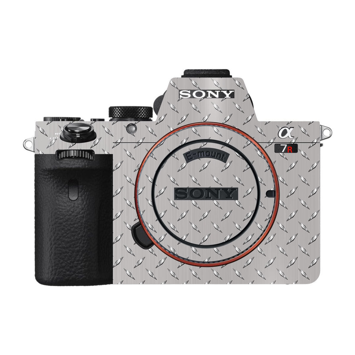 Textured Silver Tread Sony A7R III Camera Skin
