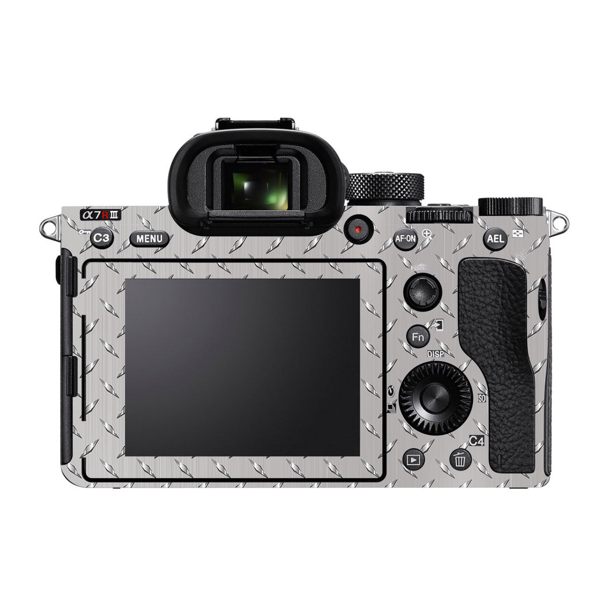 Textured Silver Tread Sony A7R IV Camera Skin