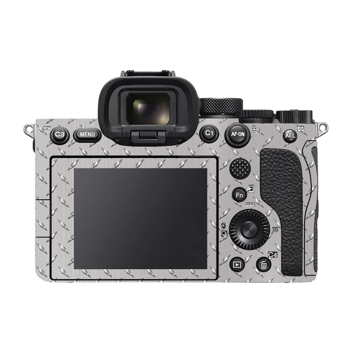 Textured Silver Tread Sony A7S II Camera Skins