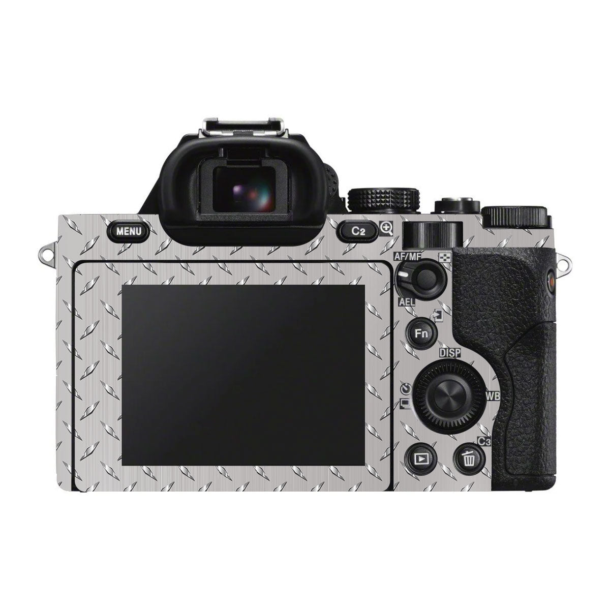 Textured Silver Tread Sony A7 V Camera Skin