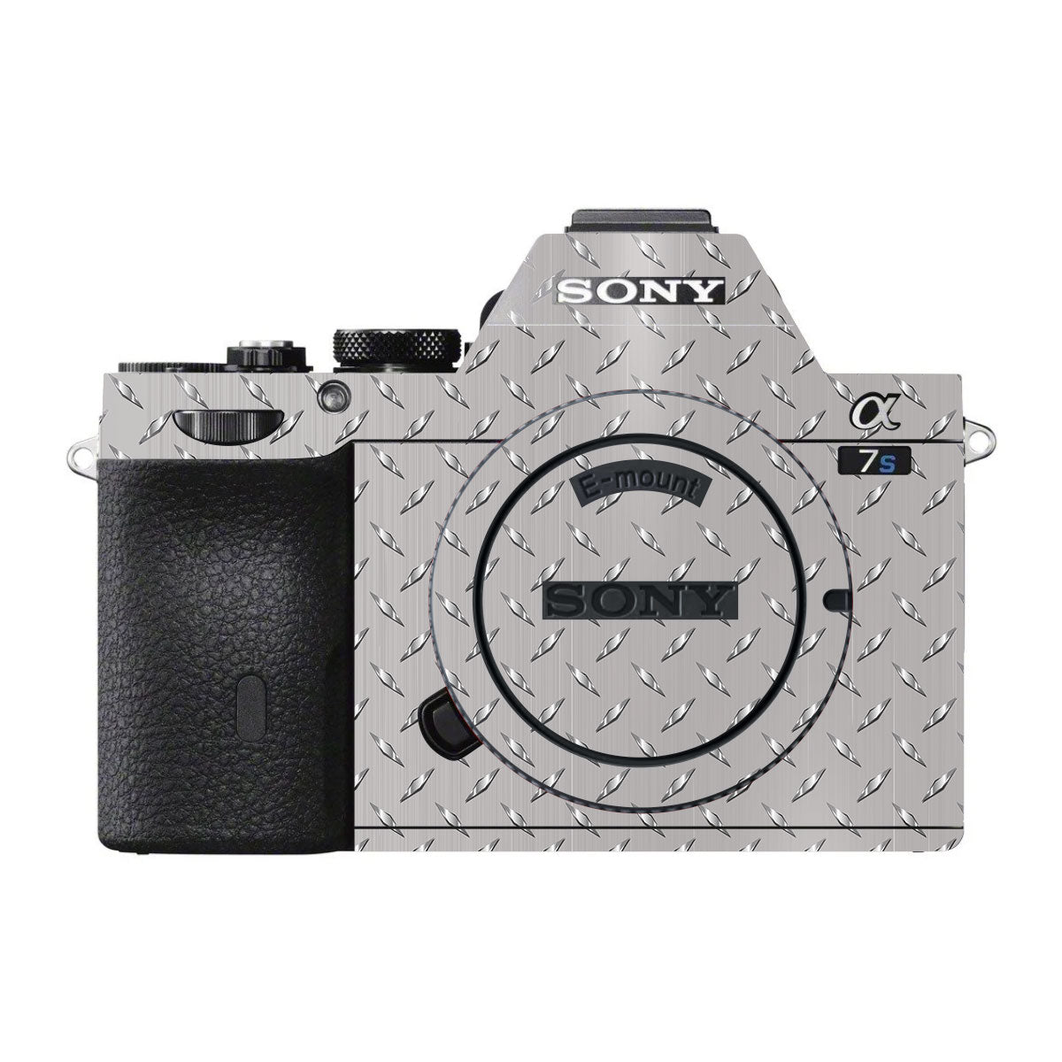 Textured Silver Tread Sony A7 V Camera Skin