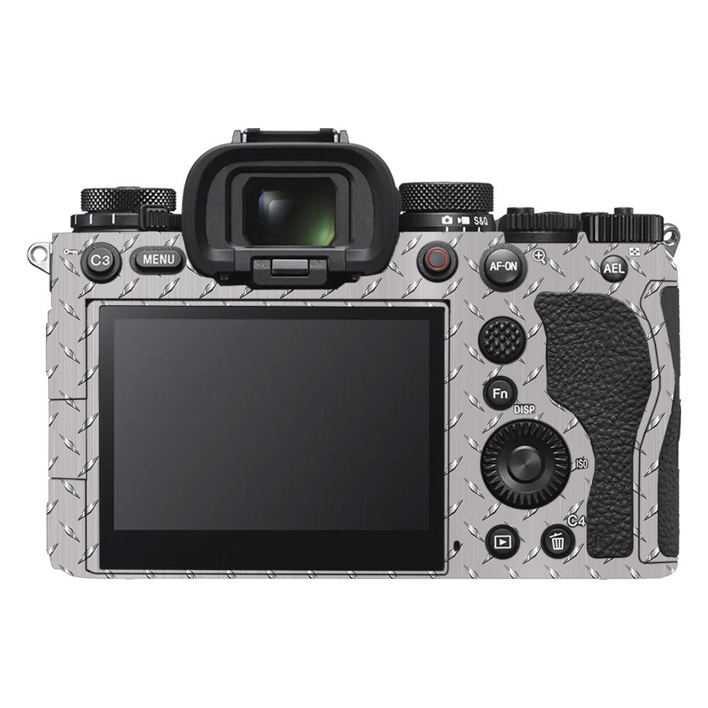 Textured Silver Tread Sony A9III Camera Skin