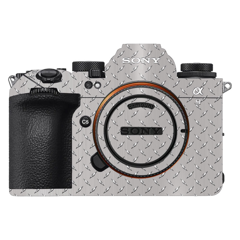 Textured Silver Tread Sony A9III Camera Skin