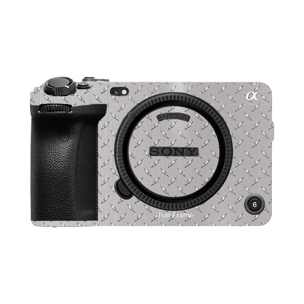 Textured Silver Tread Sony FX3 Camera Skin