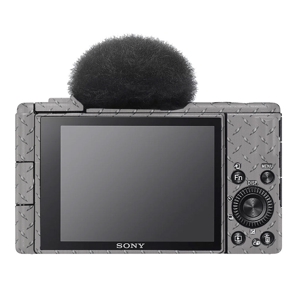 Textured Silver Tread Sony ZV-1F Camera Skin
