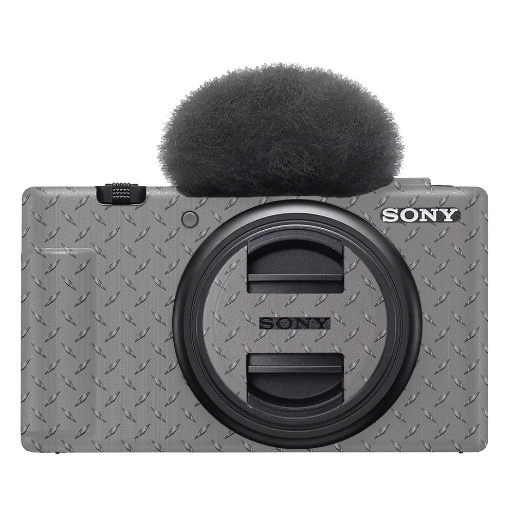 Textured Silver Tread Sony ZV-1F Camera Skin