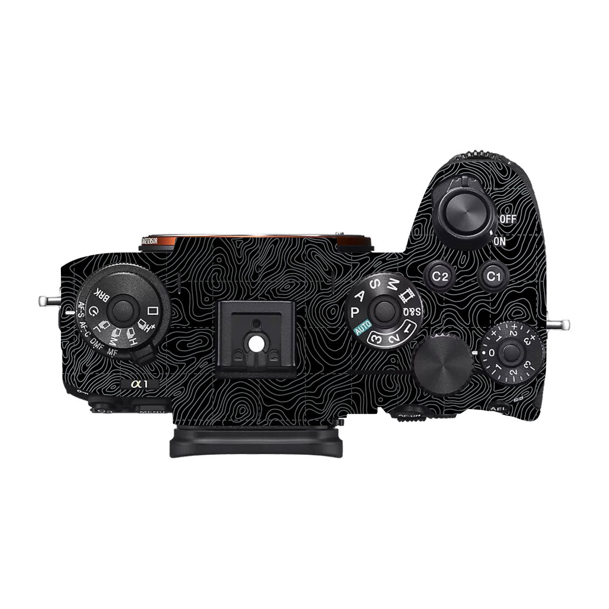 Textured Stealth Slate Sony A1 Camera Skin