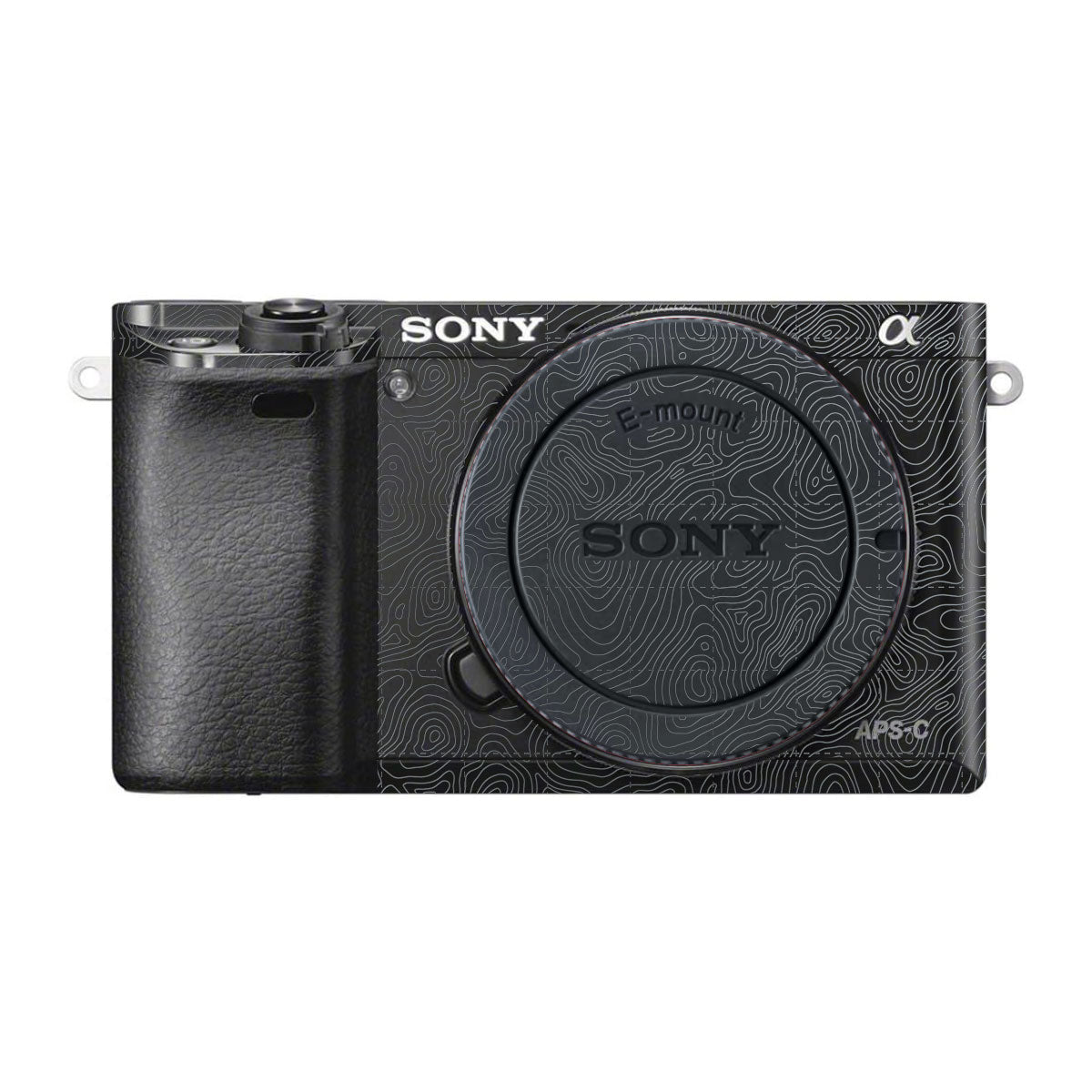 Textured Stealth Slate Sony A6000 Camera Skins