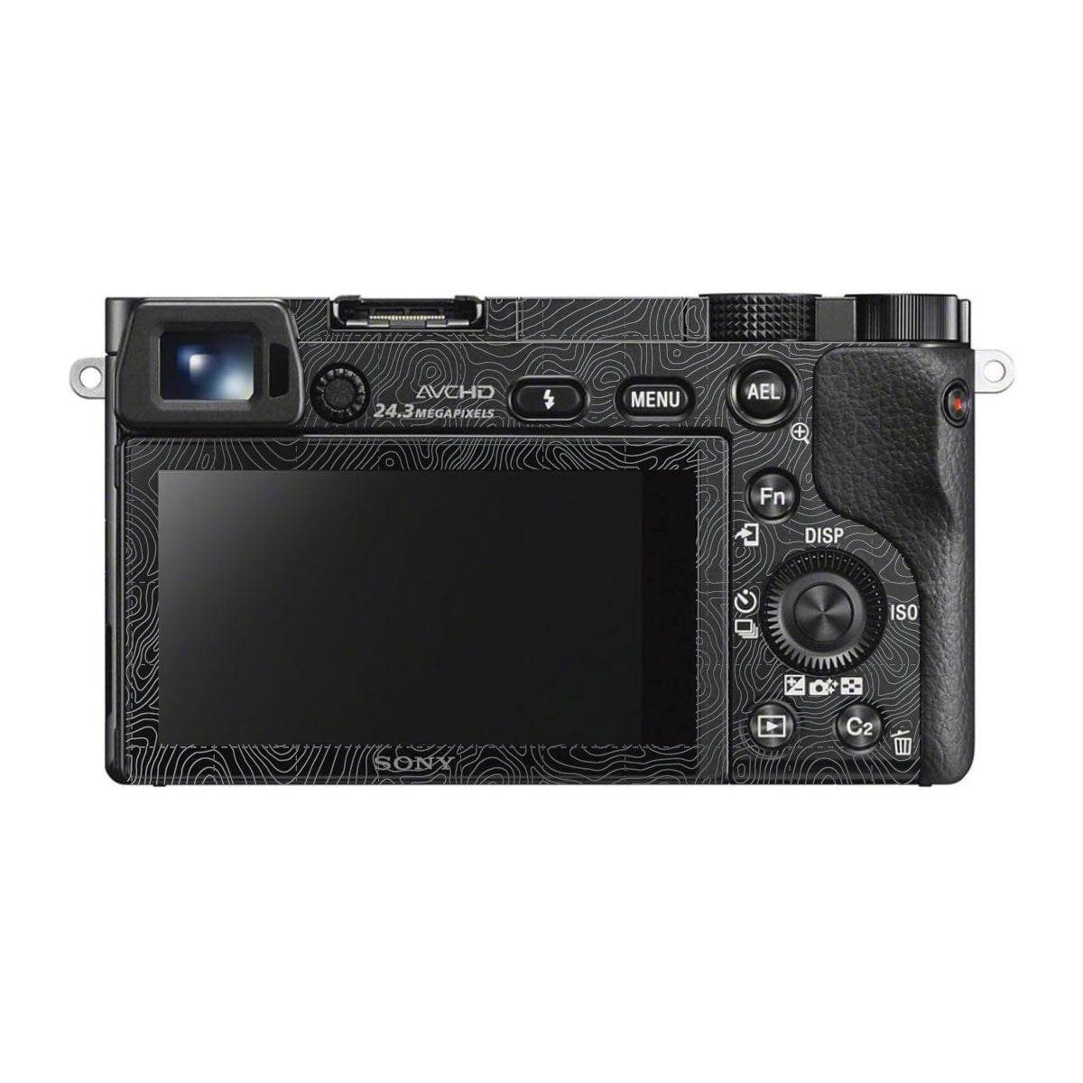 Textured Stealth Slate Sony A6500 Camera Skins