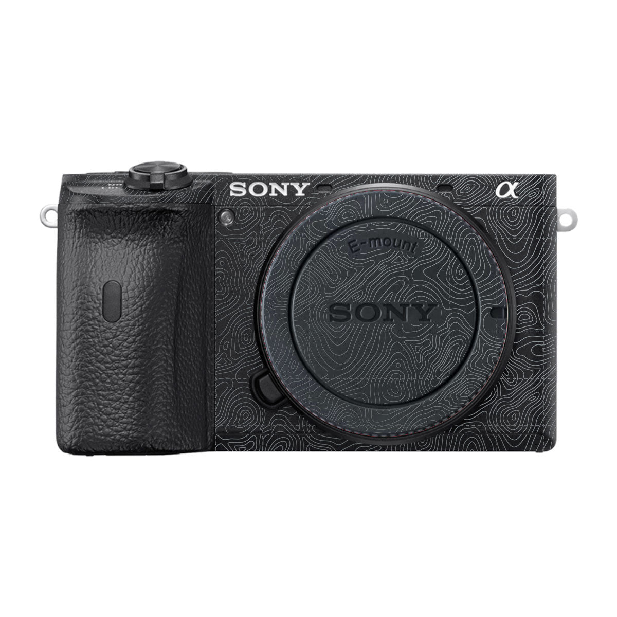 Textured Stealth Slate Sony A6600 Camera Skins