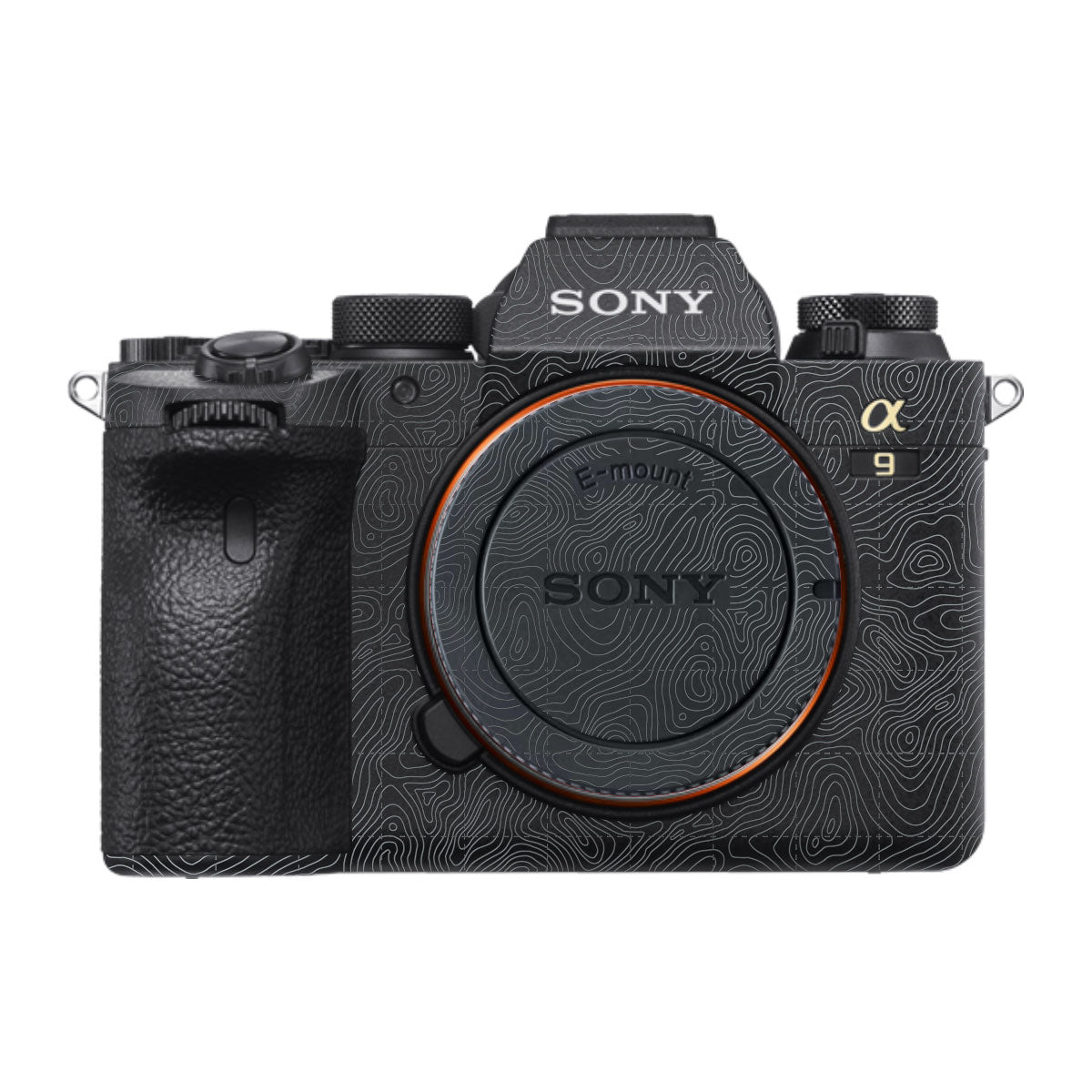 Textured Stealth Slate Sony A9 Camera Skins