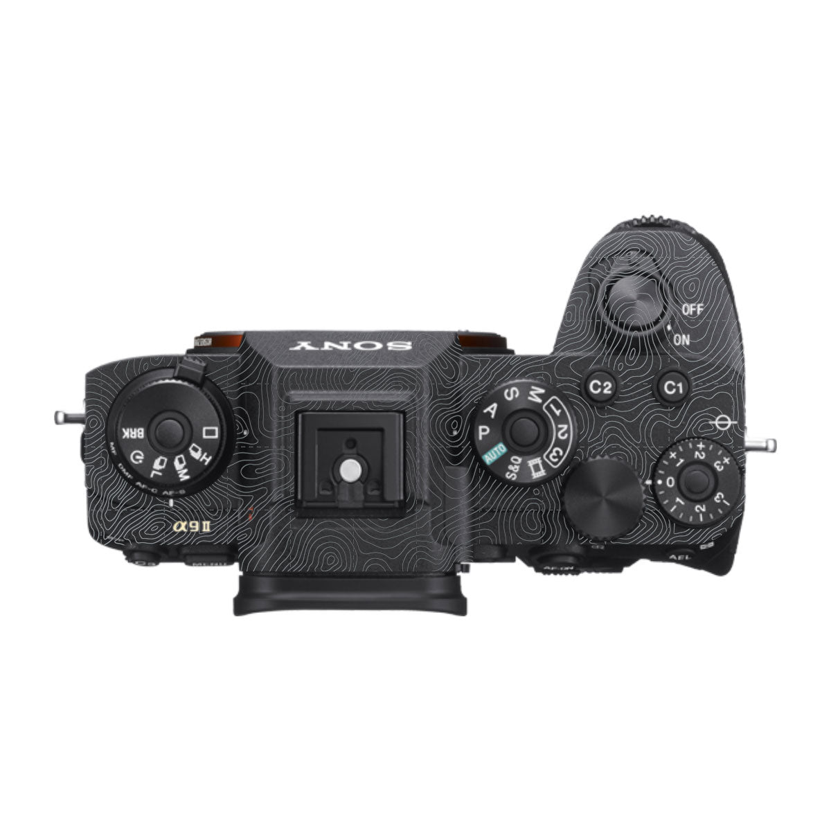 Textured Stealth Slate Sony A9 Camera Skins