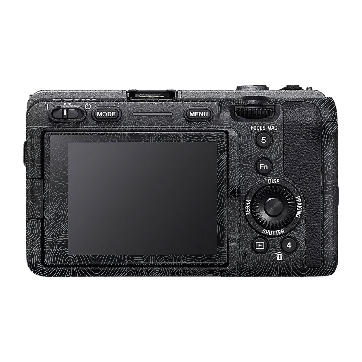 Textured Stealth Slate Sony FX30 Camera Skin