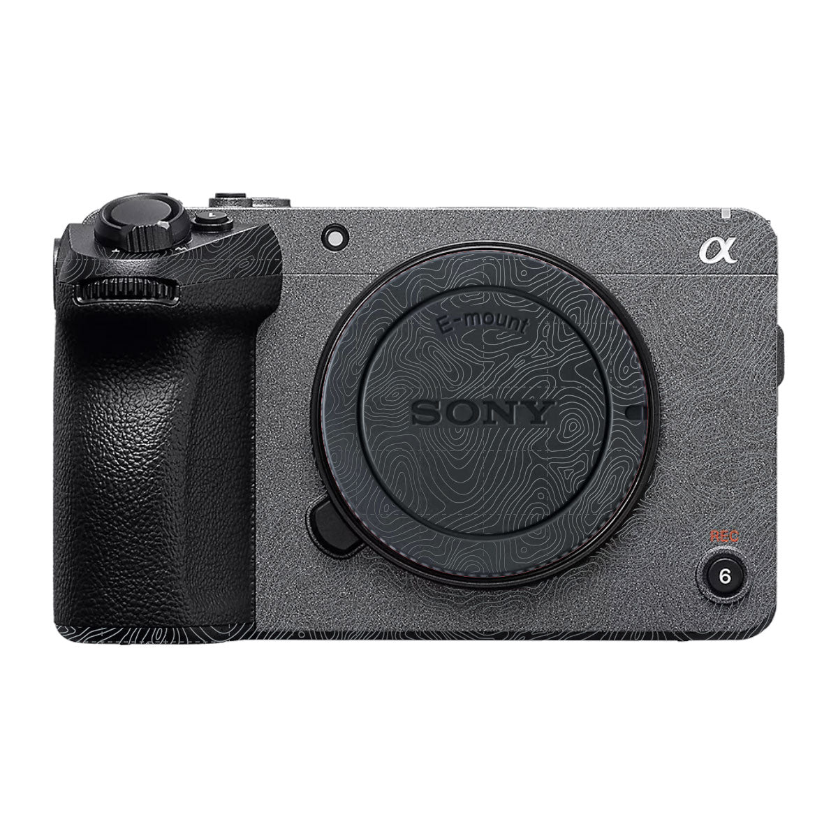 Textured Stealth Slate Sony FX30 Camera Skin