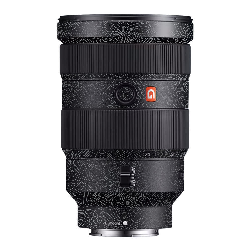 Textured Stealth Slate Sony FE 24-70mm f/2.8 GM Camera Lens Skin