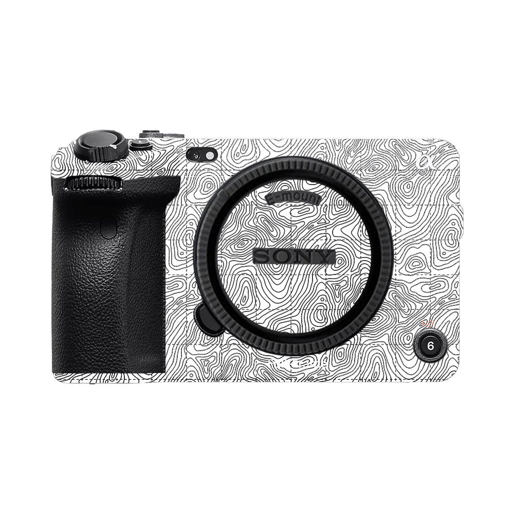 Textured Topo Flow Sony FX3 Camera Skin