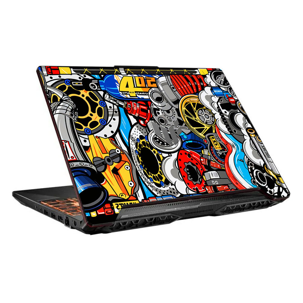 Mechanical Chaos Asus TUF F15 FX506 & A15 FA506 Laptop Skin