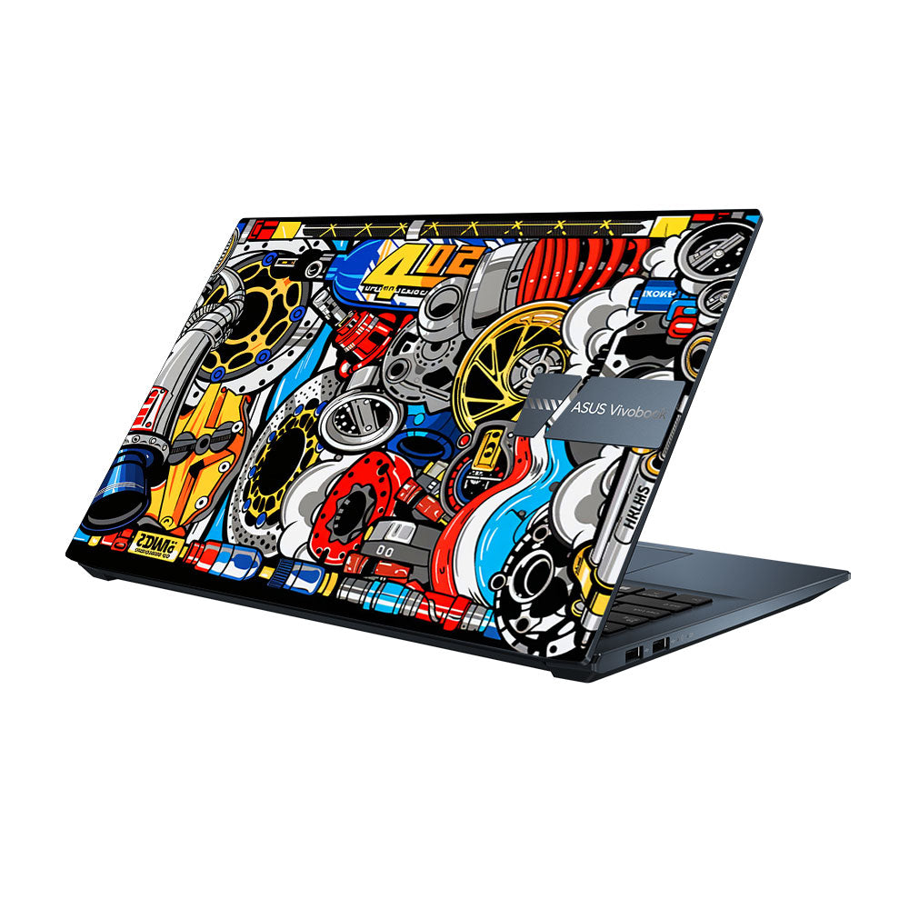 Mechanical Chaos Asus Vivobook Pro 15 M6500QC & M6500QH Laptop Skin