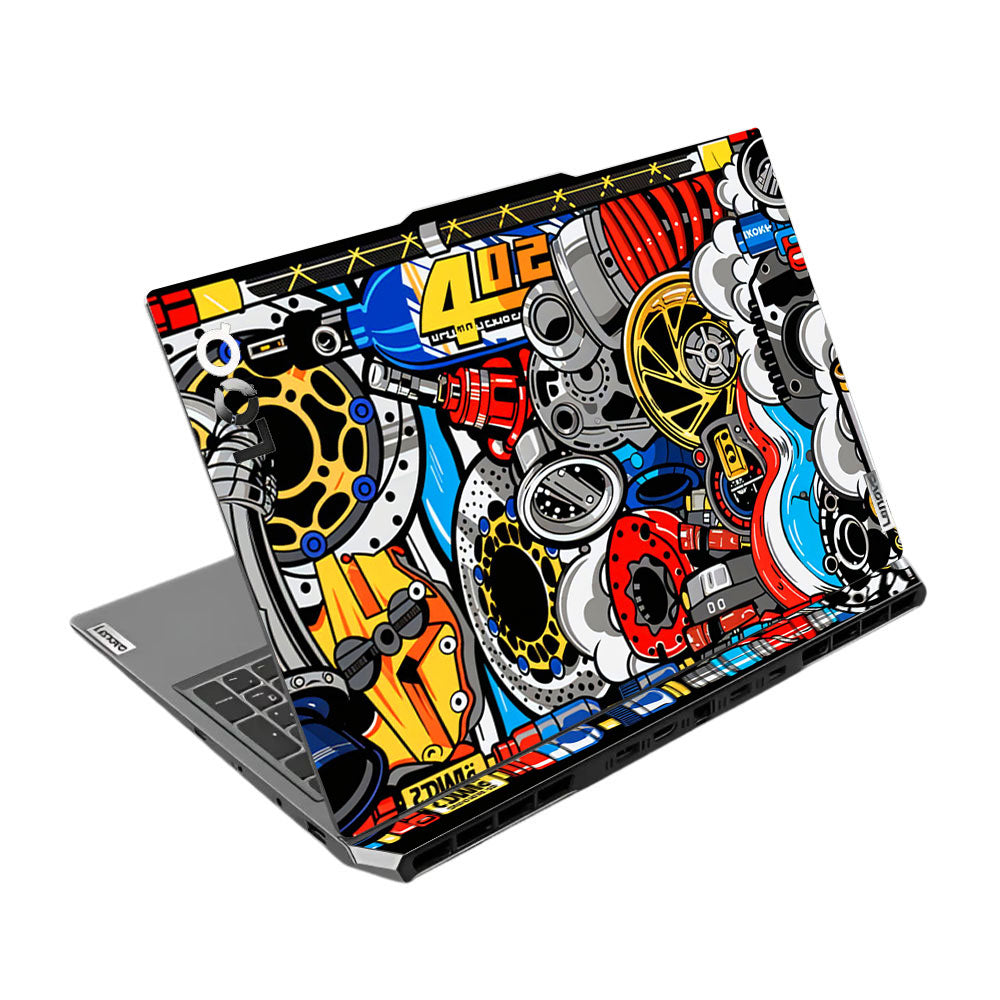 Mechanical Chaos Lenovo LOQ 2024 Laptop Skin