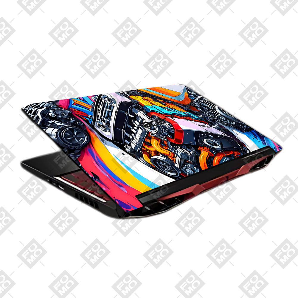 Power in Motion Acer Nitro 5 AN515 45, 55, 57 Laptop Skin