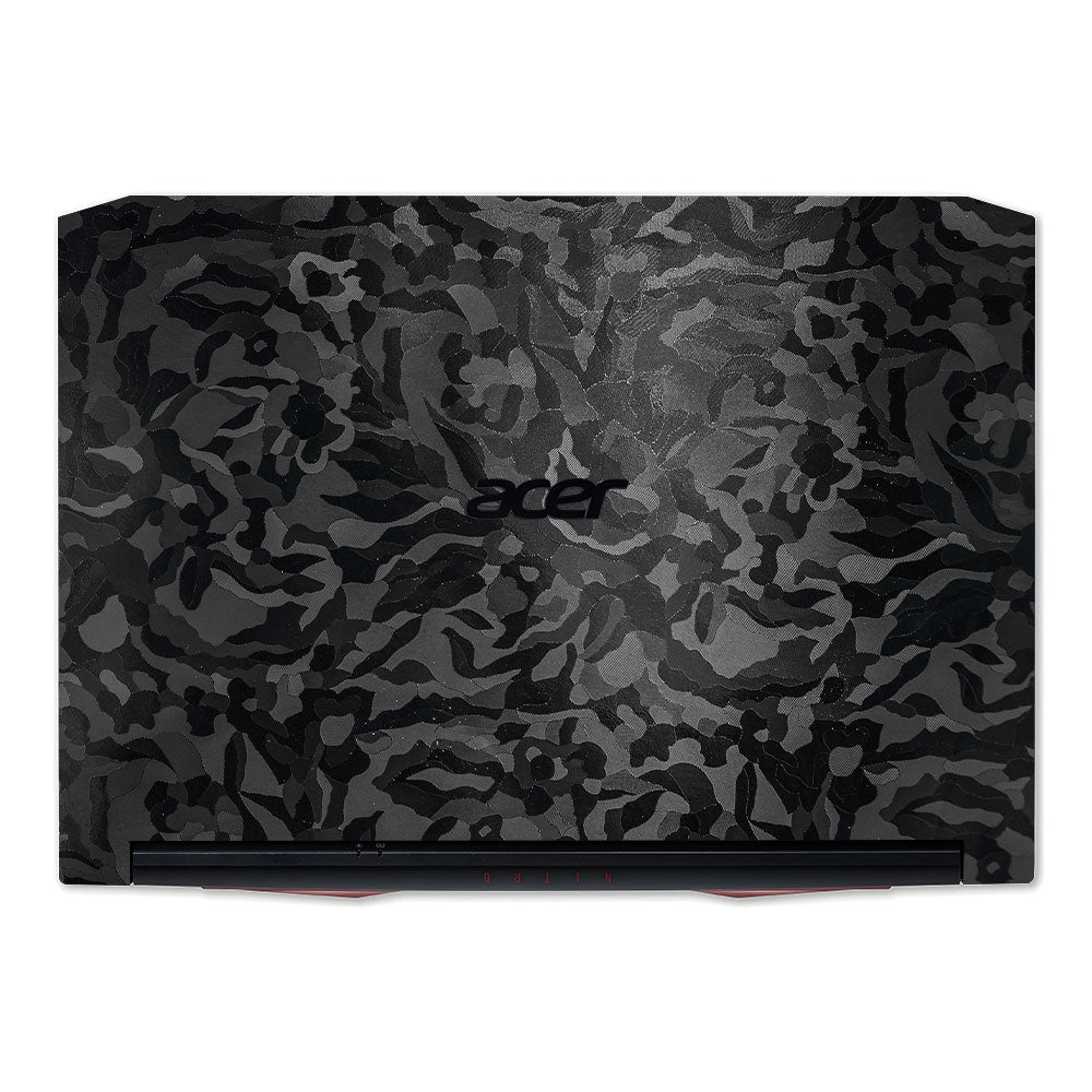 Textured Black Camouflage Acer Nitro 5 AN515 45, 55, 57 Laptop Skin