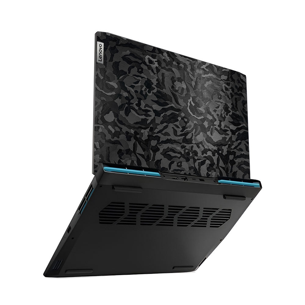 Textured Black Camouflage Lenovo IdeaPad Gaming 3 15ARH7 and 15IAH7 Laptop Skin