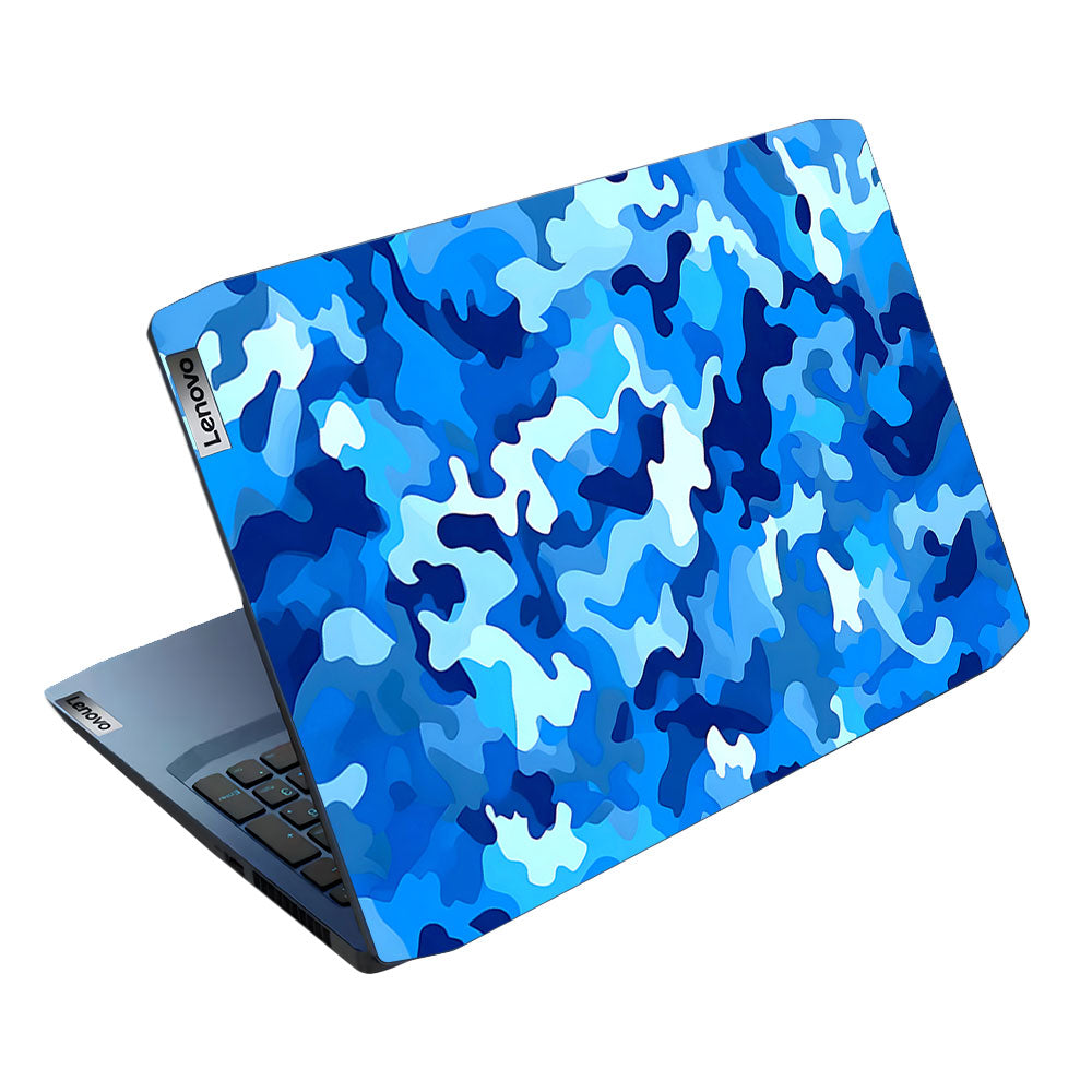 Arctic Blue Camo Pattern Lenovo Ideapad Gaming 3 15ARH05 and 15IMH05 Laptop Skin