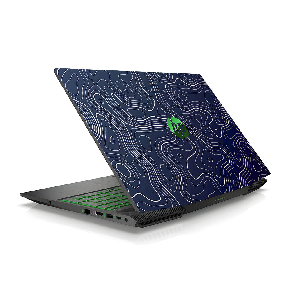 Fluid Lines Design HP Pavilion Gaming 15 CX Series Laptop Skin