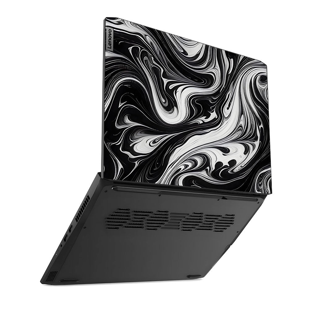 Black and White Marble Lenovo IdeaPad Gaming 3 15ACH6 and 15IHU6 Laptop Skin