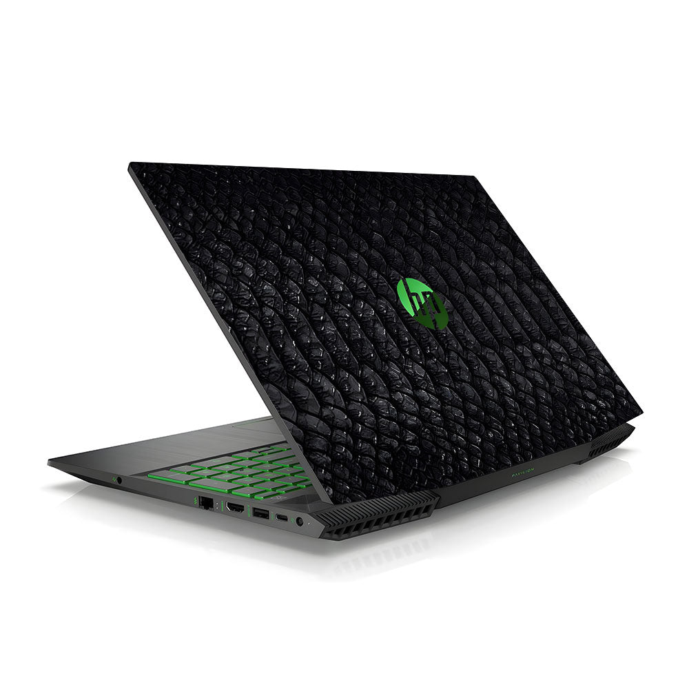 Black Dragon Scale HP Pavilion Gaming 15 CX Series Laptop Skin