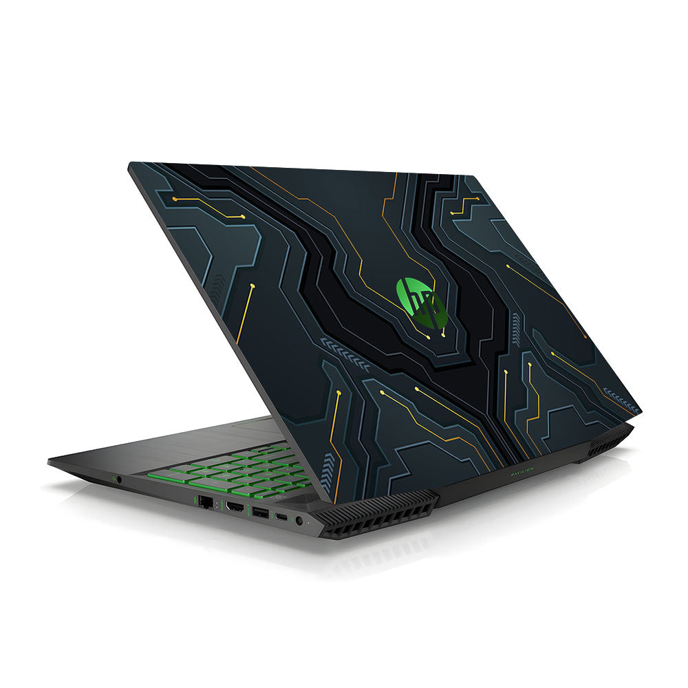 Futuristic Techno HP Pavilion Gaming 15 CX Series Laptop Skin