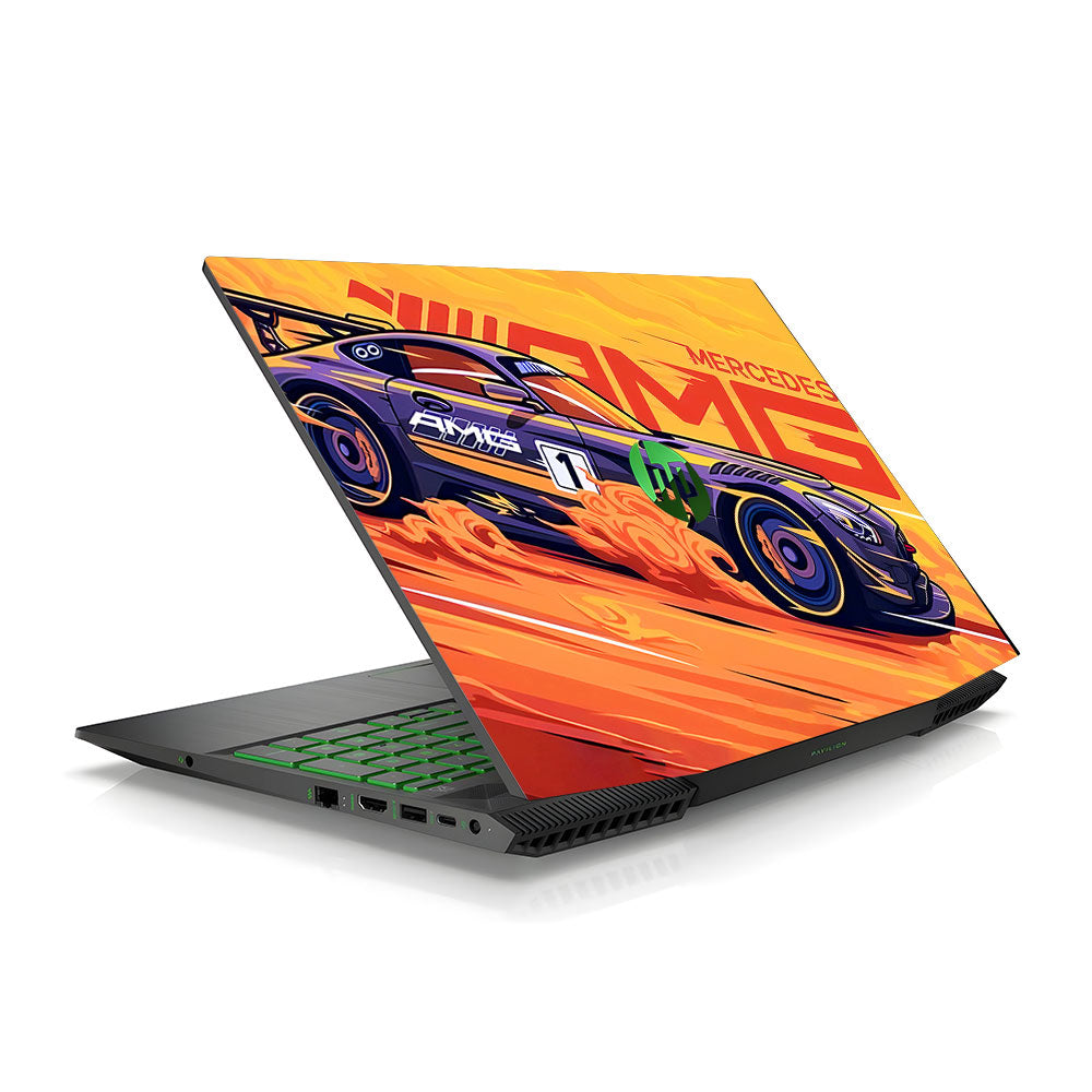 Mercedes AMG HP Pavilion Gaming 15 CX Series Laptop Skin
