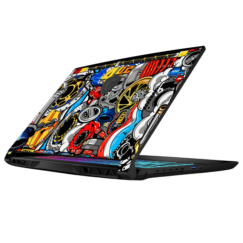Mechanical Chaos MSI Katana 15 B13V Laptop Skin