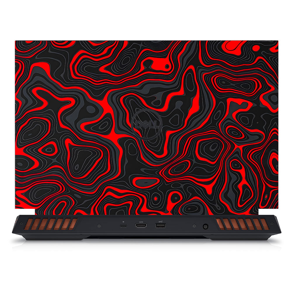 Crimson Waves Dell G15 5520, 5530 Laptop Skin