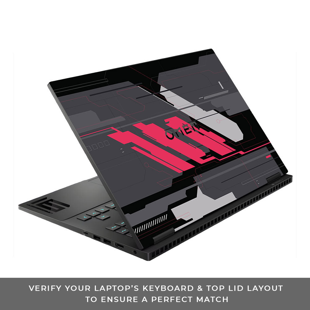 Old World Cyberpunk HP Omen Gaming 16 Laptop Skin