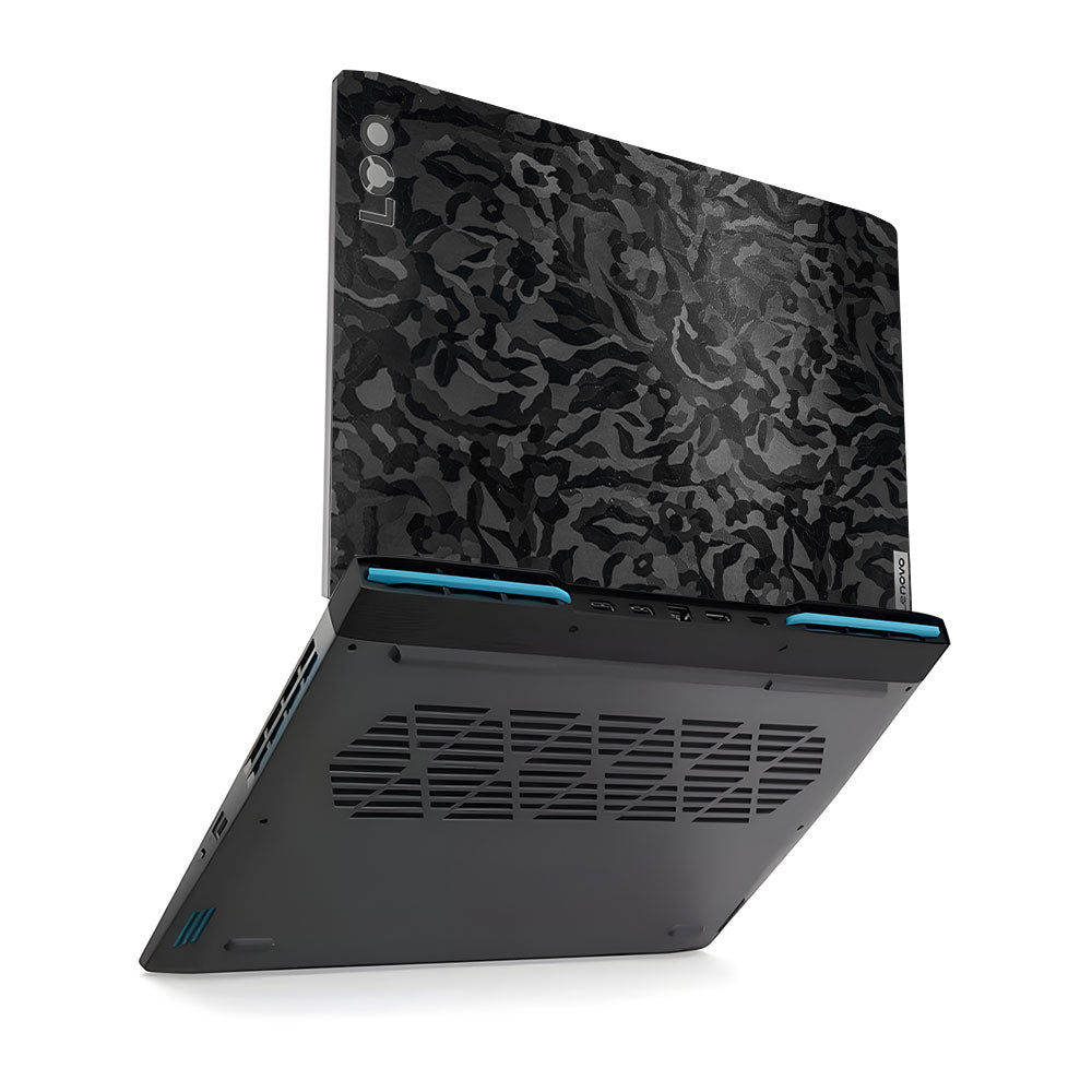 Textured Black Camouflage Lenovo LOQ 2023 15IRH8, 15APH8 Laptop Skin