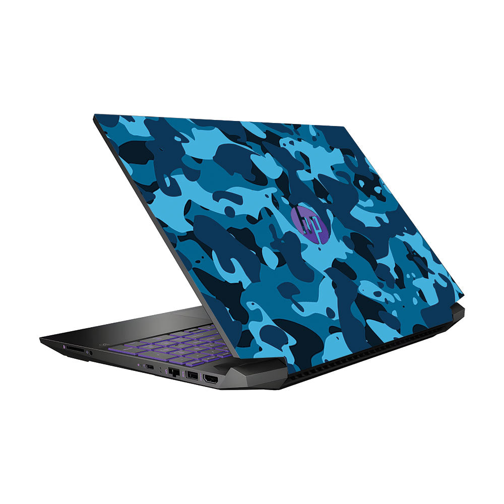 Deep Ocean Camo HP Pavilion Gaming 15 EC Series Laptop Skin