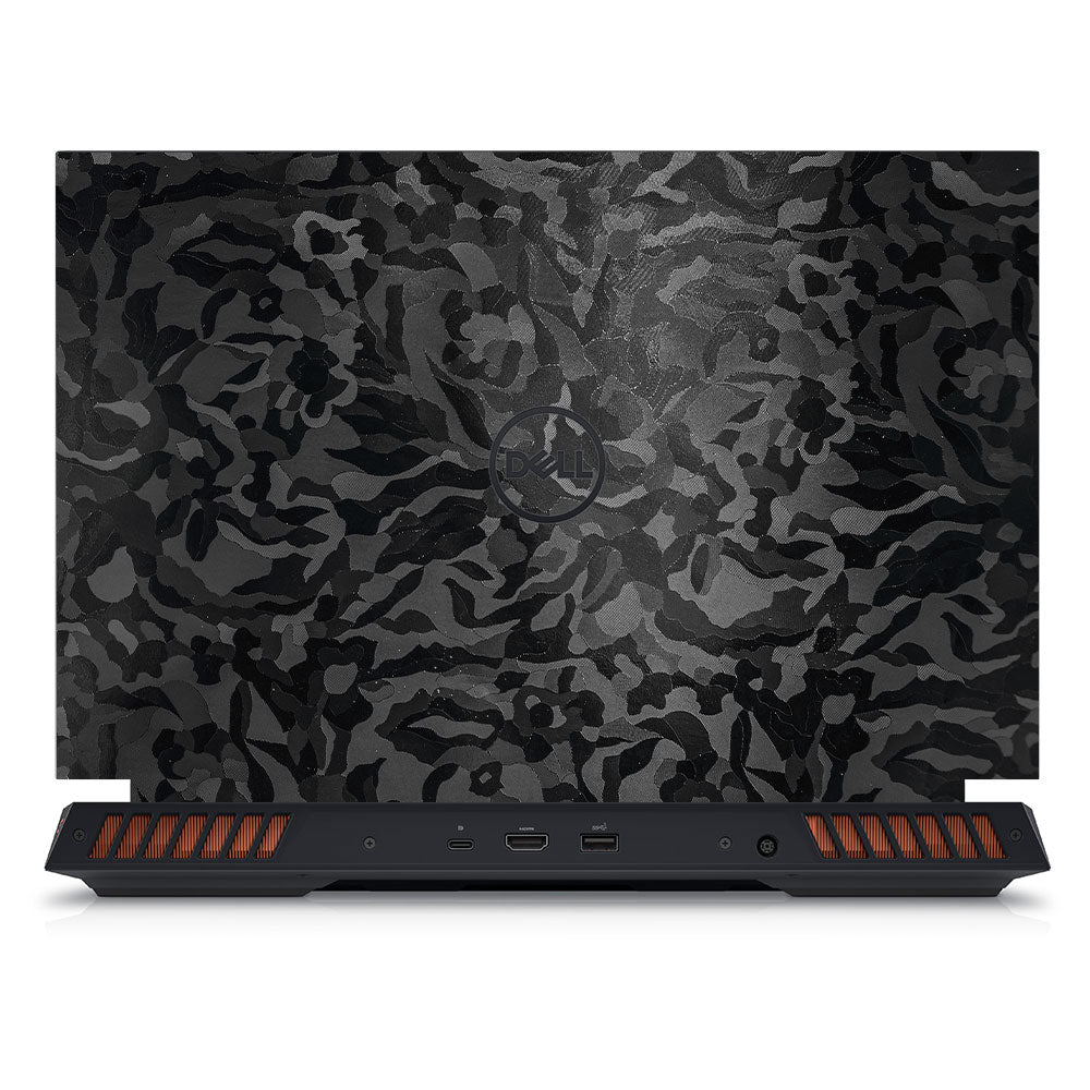 Textured Black Camouflage Dell G15 5520, 5530 Laptop Skin