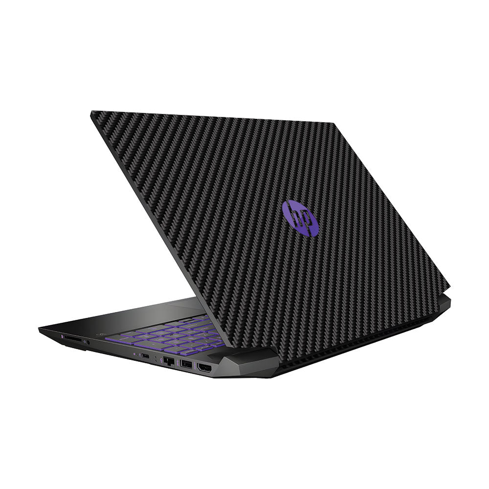 Textured Carbon Fibre HP Pavilion Gaming 15 EC Series Laptop Skin