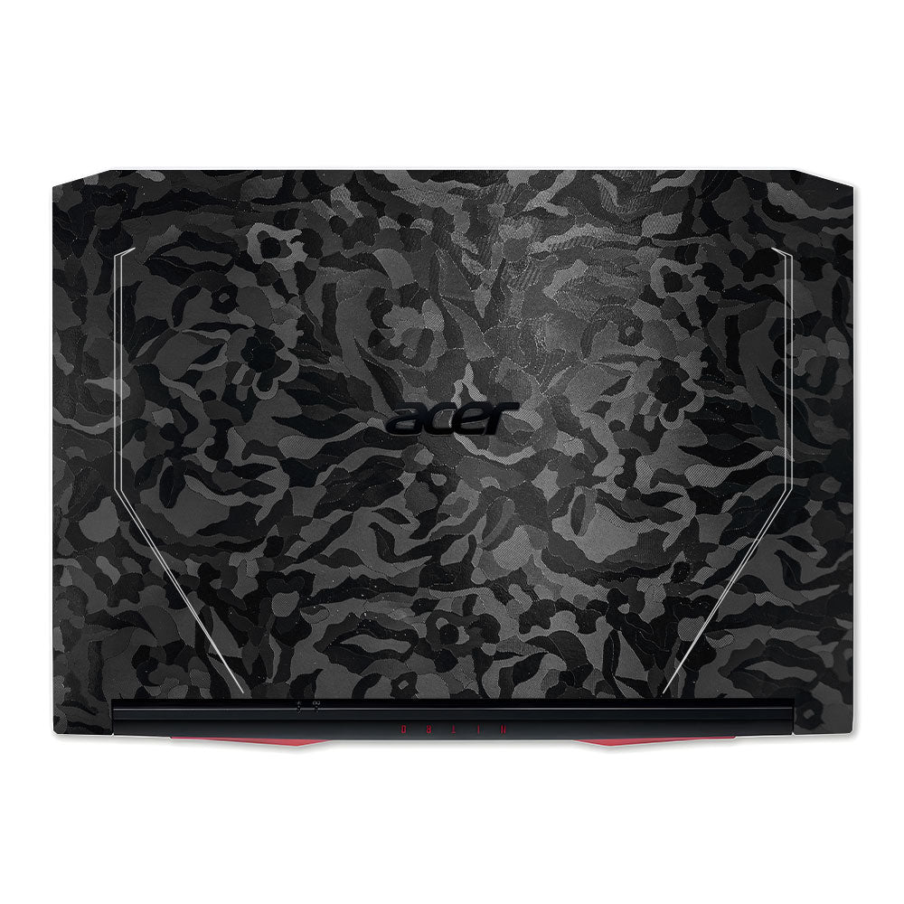 Textured Black Camouflage Acer Nitro 5 AN515 44, 56 Laptop Skin